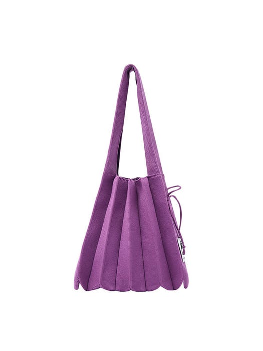 Lucky Pleats Knit Bag S