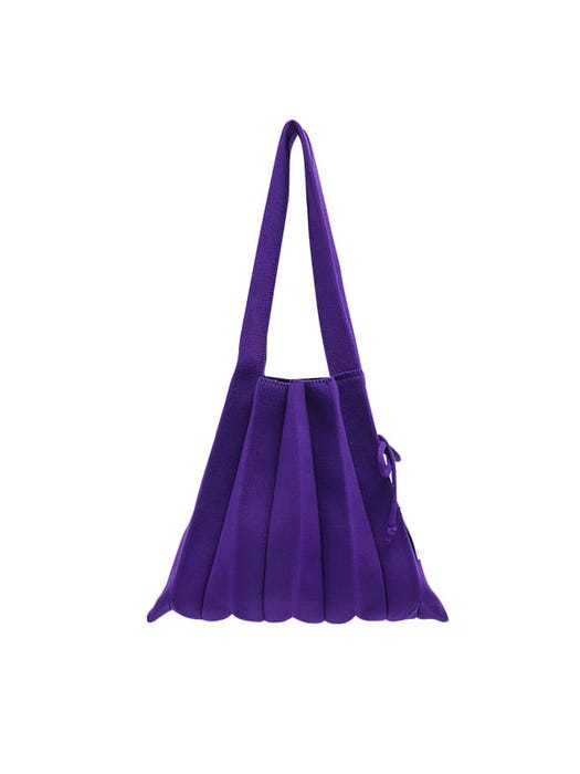 Lucky Pleats Knit Bag S