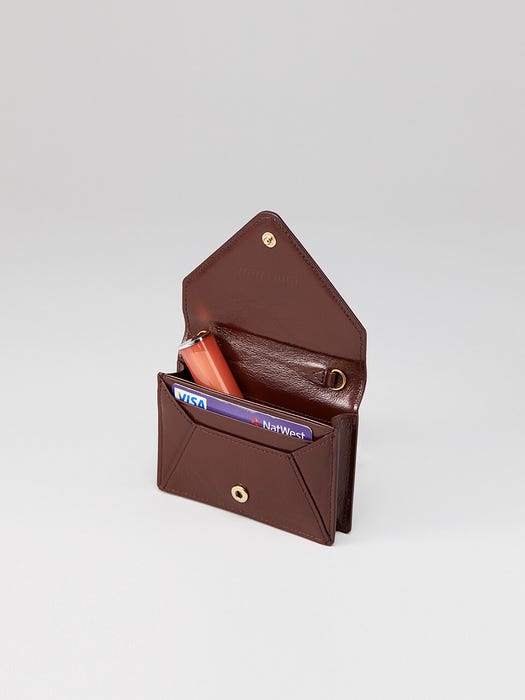 Easypass Amante Card Wallet On Chain - Red Bean