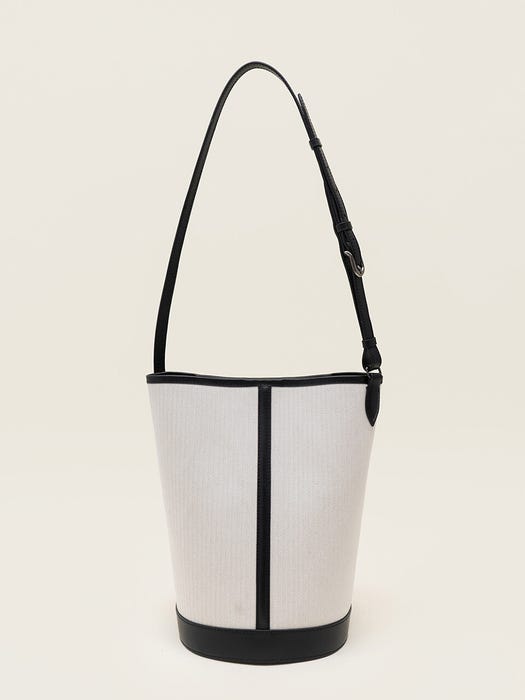 Canvas Bucket Crossbody Bag