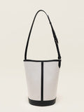 Canvas Bucket Crossbody Bag