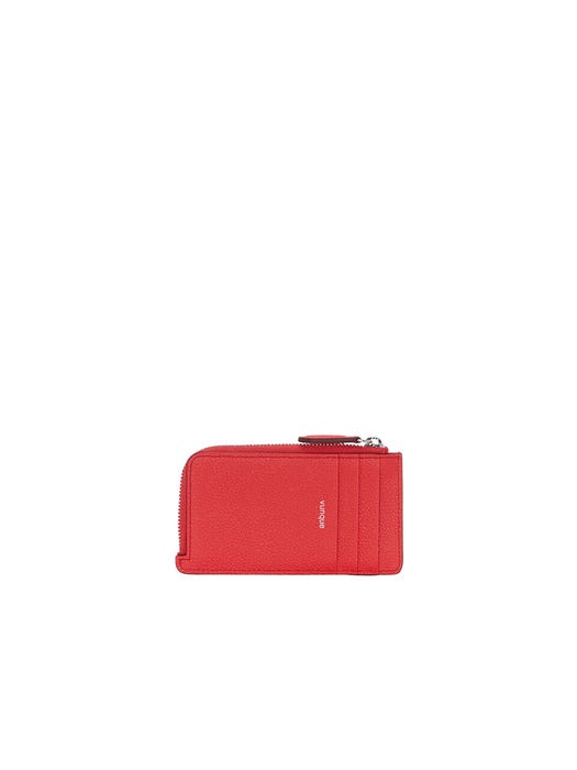 Magpie Zipper Card Wallet Sunset Red