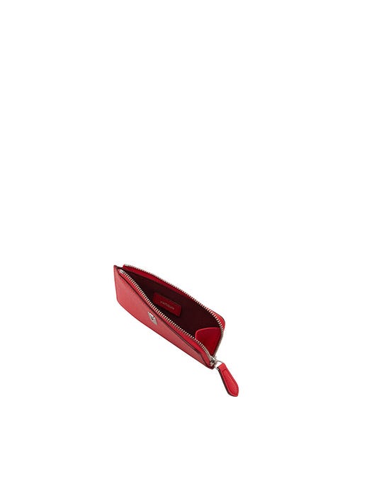 Magpie Zipper Card Wallet Sunset Red