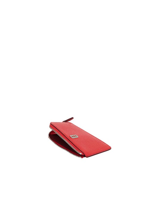 Magpie Zipper Card Wallet Sunset Red