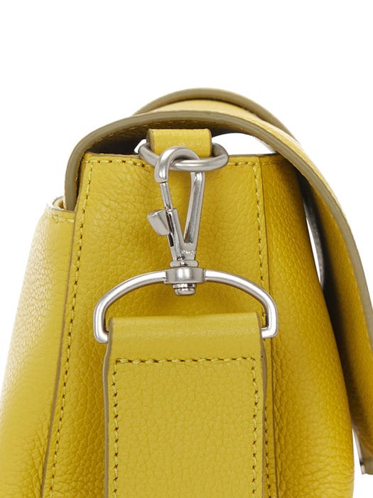 Toque Baguette Square Shoulder Bag M - Yellow