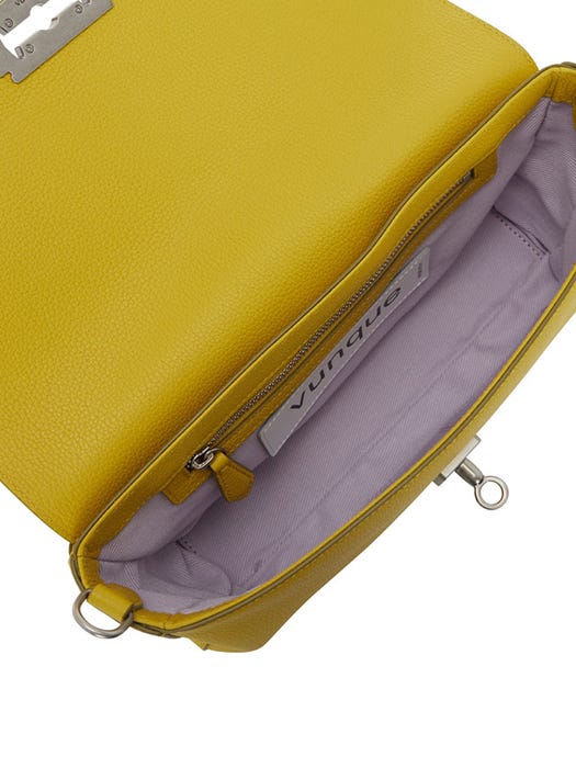 Toque Baguette Square Shoulder Bag M - Yellow