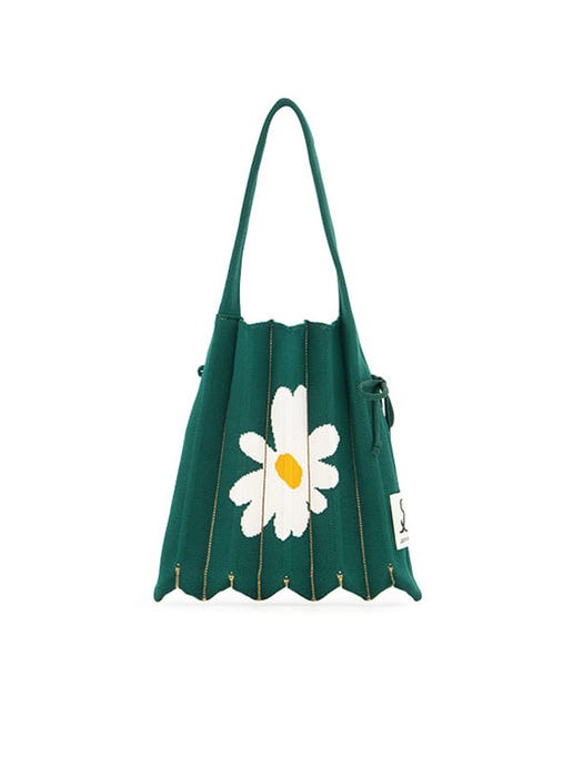 Lucky Pleats Knit Bag S Daisy