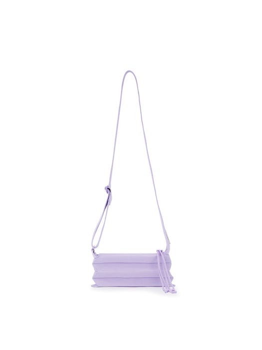 Lucky Pleats Knit Bag Cross S