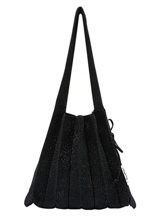 Lucky Pleats Knit Bag S Starry