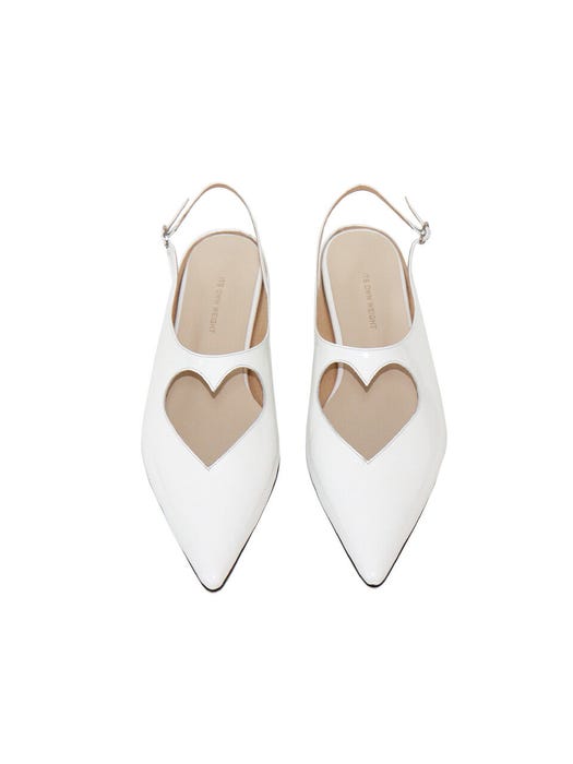 Heart Slingback Shoes