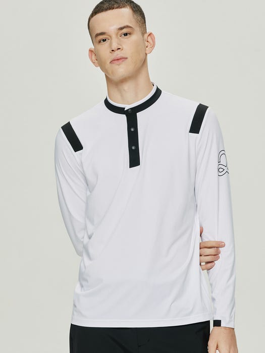 Yoko Point Long Sleeve Shirt - White