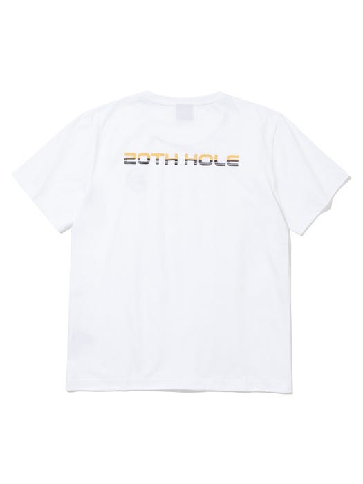 Front and Back Logo Point Shirt - White