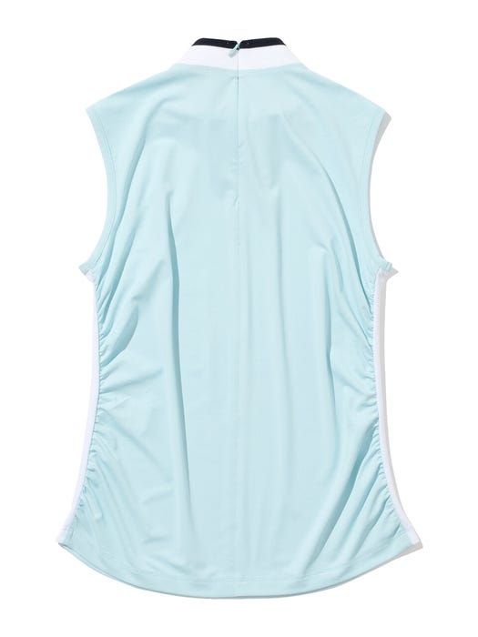 Shirring Point Sleeveless Top - Mint