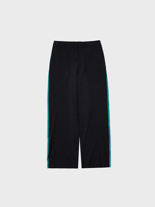 Signature Line Track Pants - Deep Black