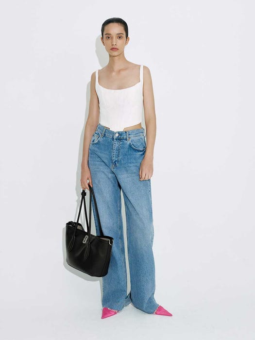 Pilota Leather Shopper L Bag