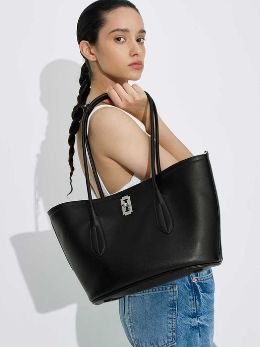 Pilota Leather Shopper L Bag