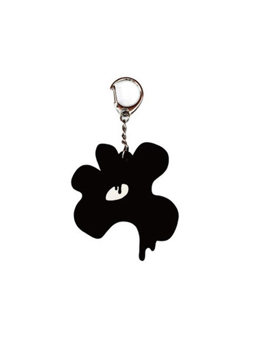 Melting Flower Key Ring