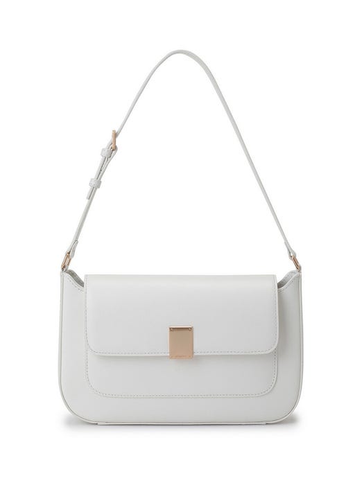 Chypre Shoulder 26 Bag - Tuberose White