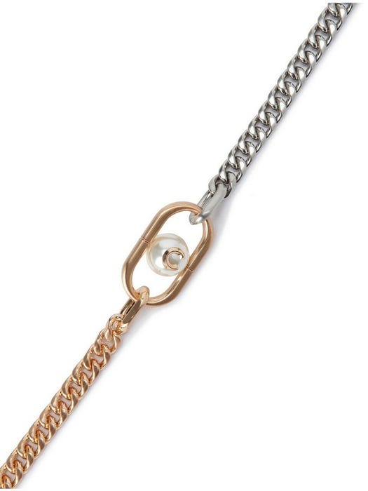 Maze Thin Chain Strap Long