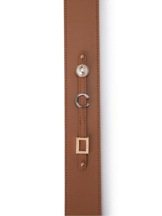 Signi Line Leather Long Strap