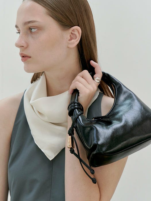 Nous Mini Tote Bag - Crystal Black
