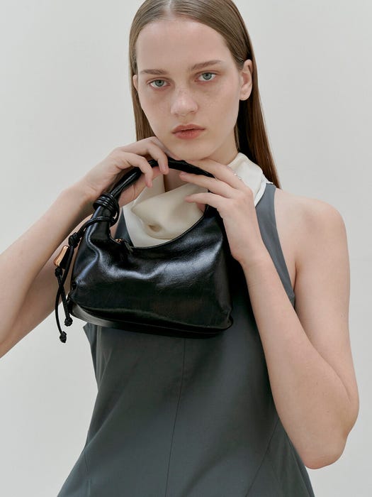Nous Mini Tote Bag - Crystal Black