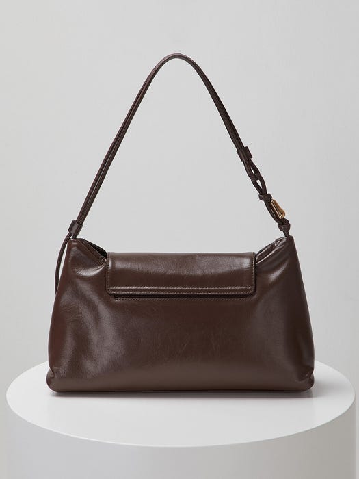 Levre Flap Shoulder Bag - Mustang