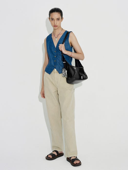 Halfmoon Debut Hobo Medium Bag - Black