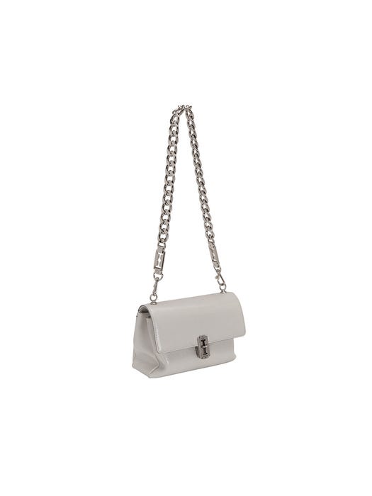 Razor Chain Long Strap - Silver