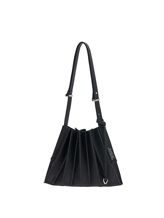 Modern Pleats Bag Small - Black