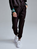 Signature Line Jogger Track Pants - Black