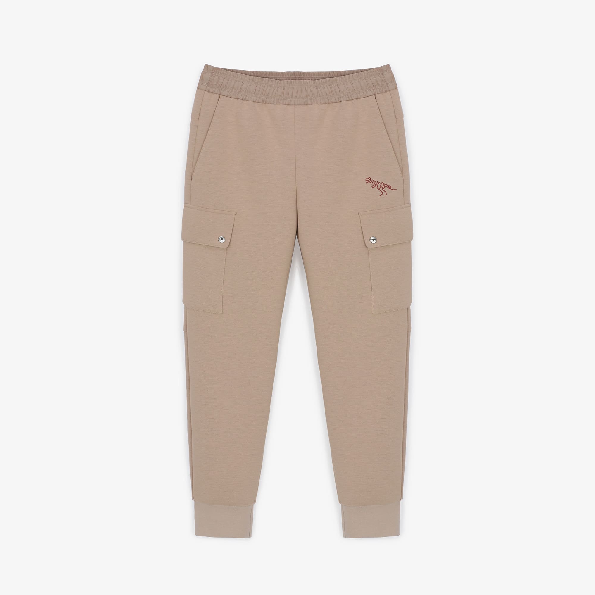 Women's Out Pocket Jogger Pants - Beige