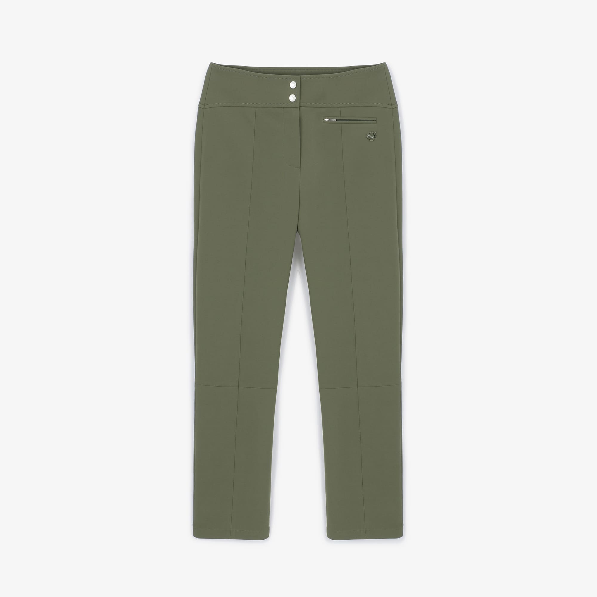 Women's Incision Line Slim Pants - Khaki