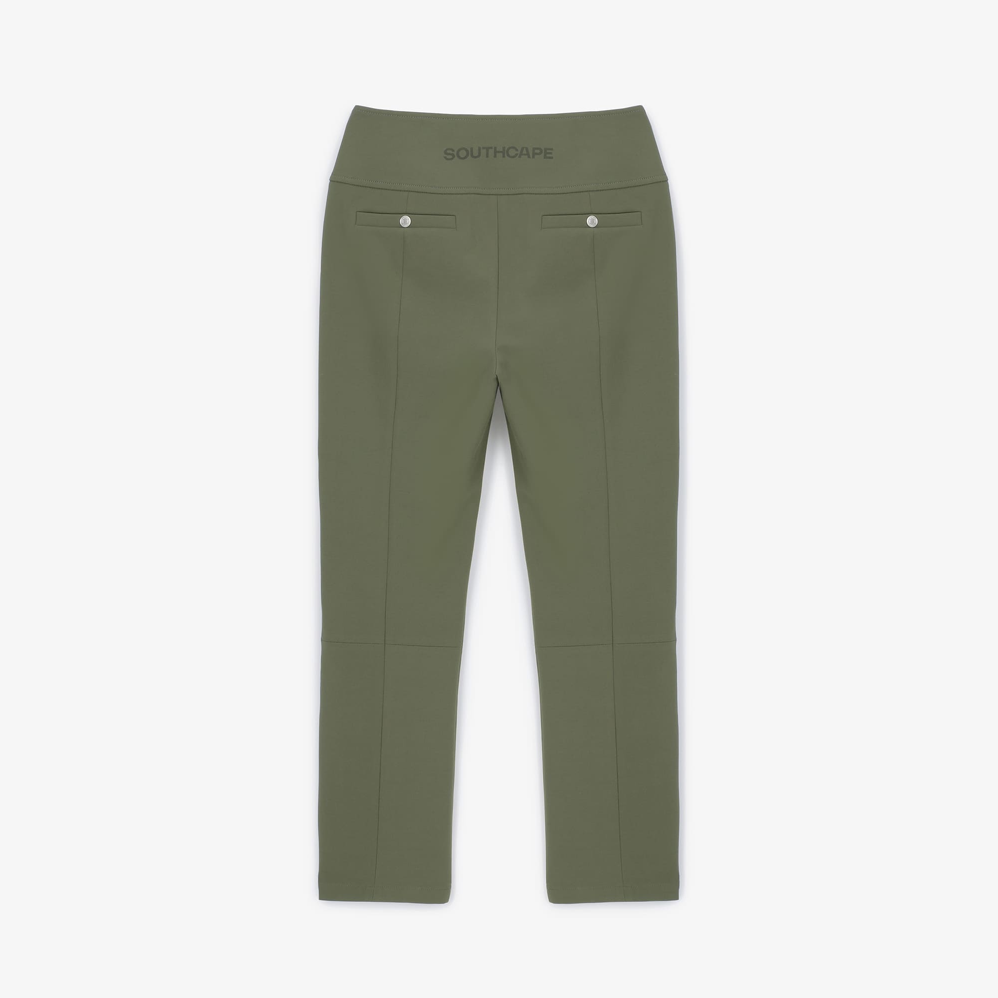 Women's Incision Line Slim Pants - Khaki