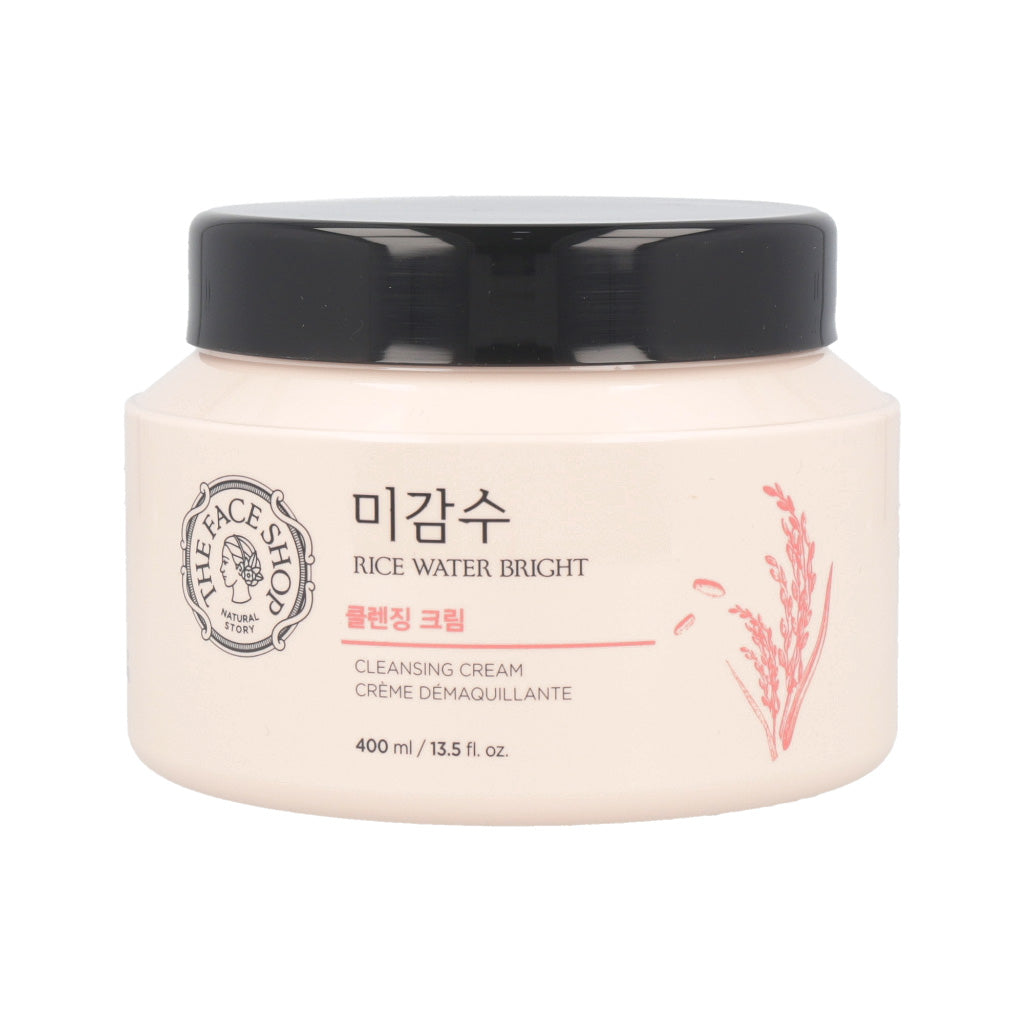 THE FACE SHOP Rice Water Bright Cleansing Cream 400ml - Dodoskin