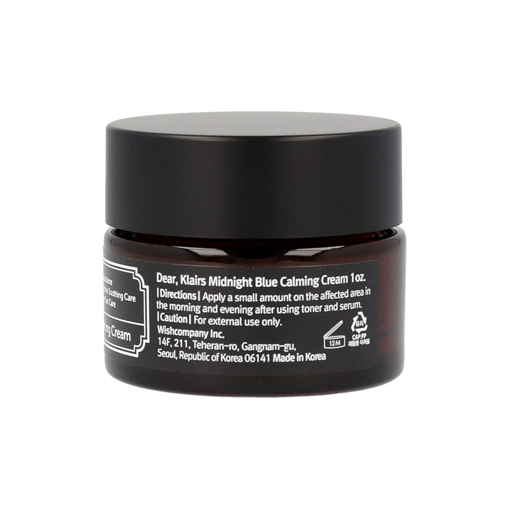 Klairs Midnight Blue Calming Cream 30ml - Dodoskin