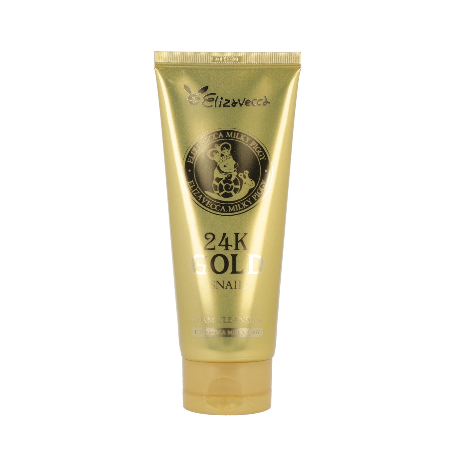 Elizavecca Milky Piggy 24k gold snail Cleansing Foam 180ml - DODOSKIN