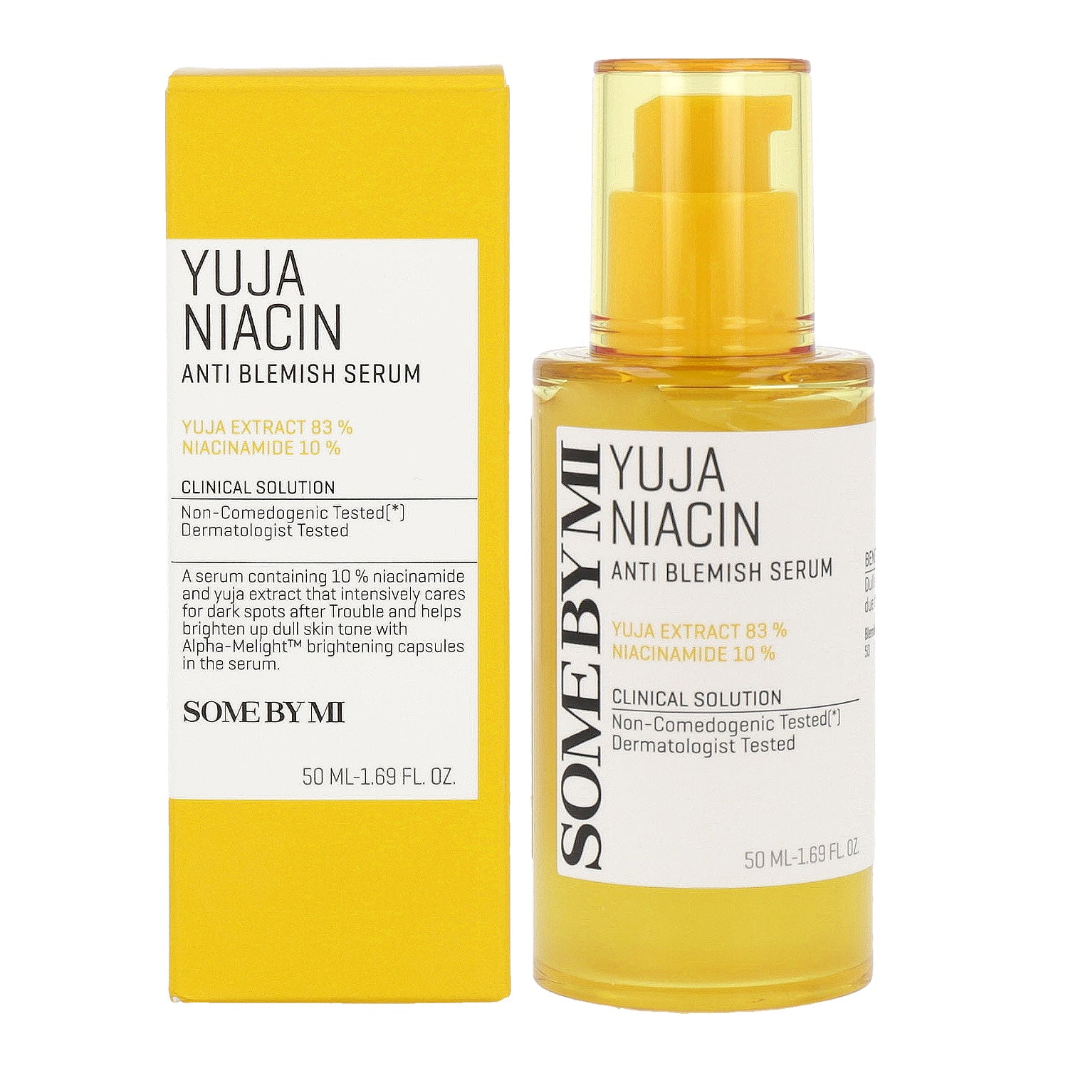 SOME BY MI Yuja Niacin Anti-Blemish Serum 50ml(Renewal) - DODOSKIN