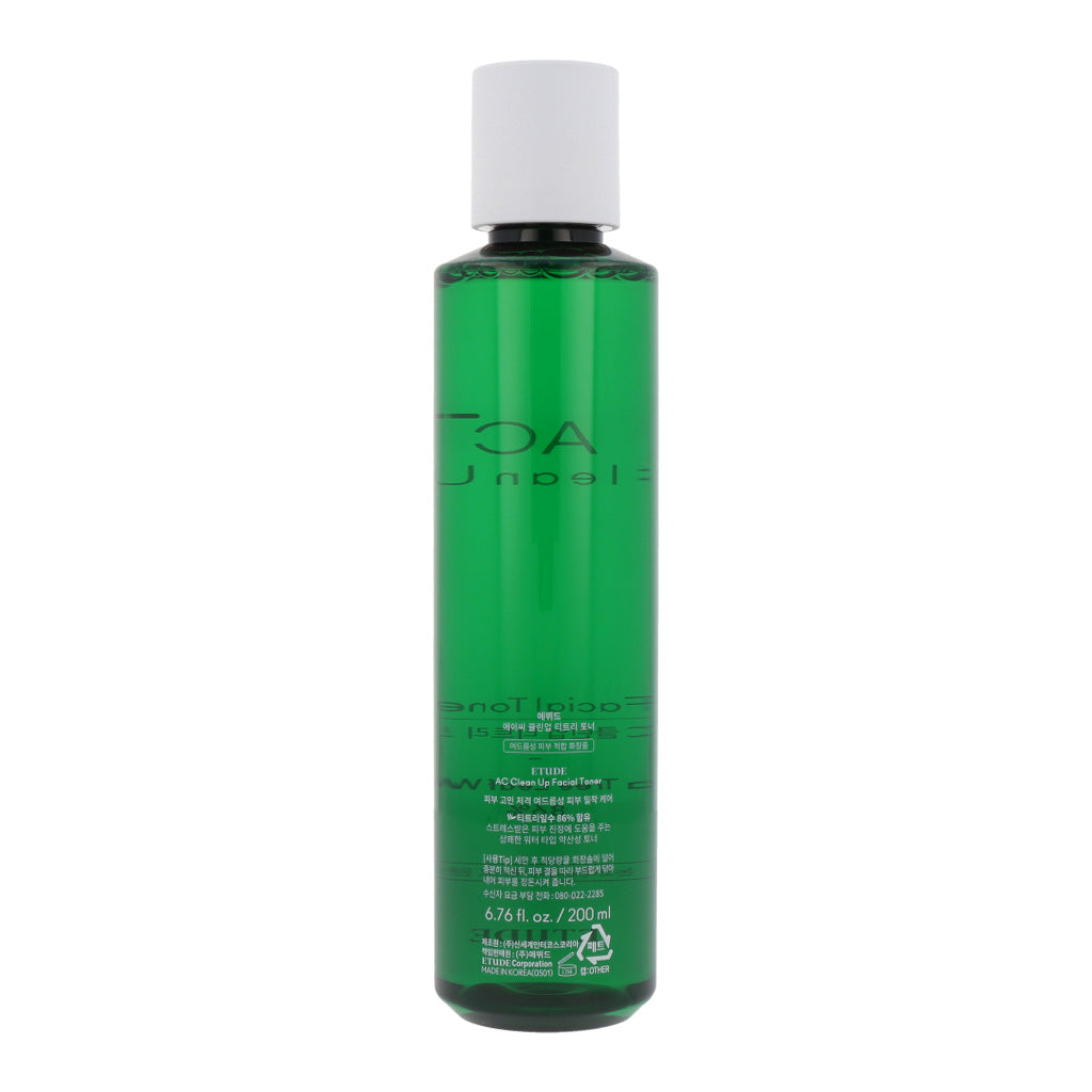 ETUDE HOUSE AC Clean Up Facial Toner 200ml - Dodoskin