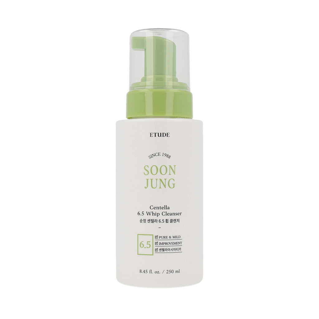 ETUDE HOUSE SoonJung Centella pH 6.5 Whip Cleanser 250ml - Dodoskin