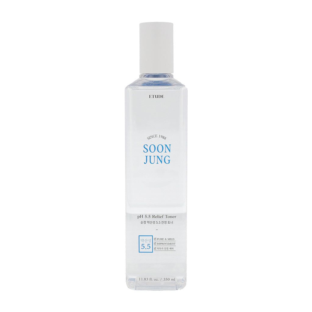 ETUDE HOUSE SoonJung pH 5.5 Relief Toner Big Capacity 350ml - Dodoskin