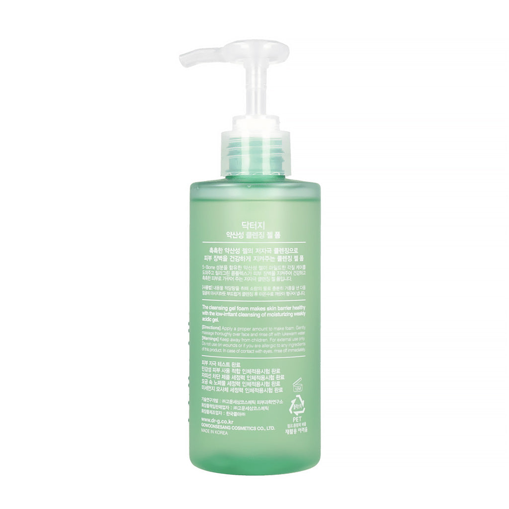 Dr.G pH Cleansing Gel Foam 200ml - Dodoskin