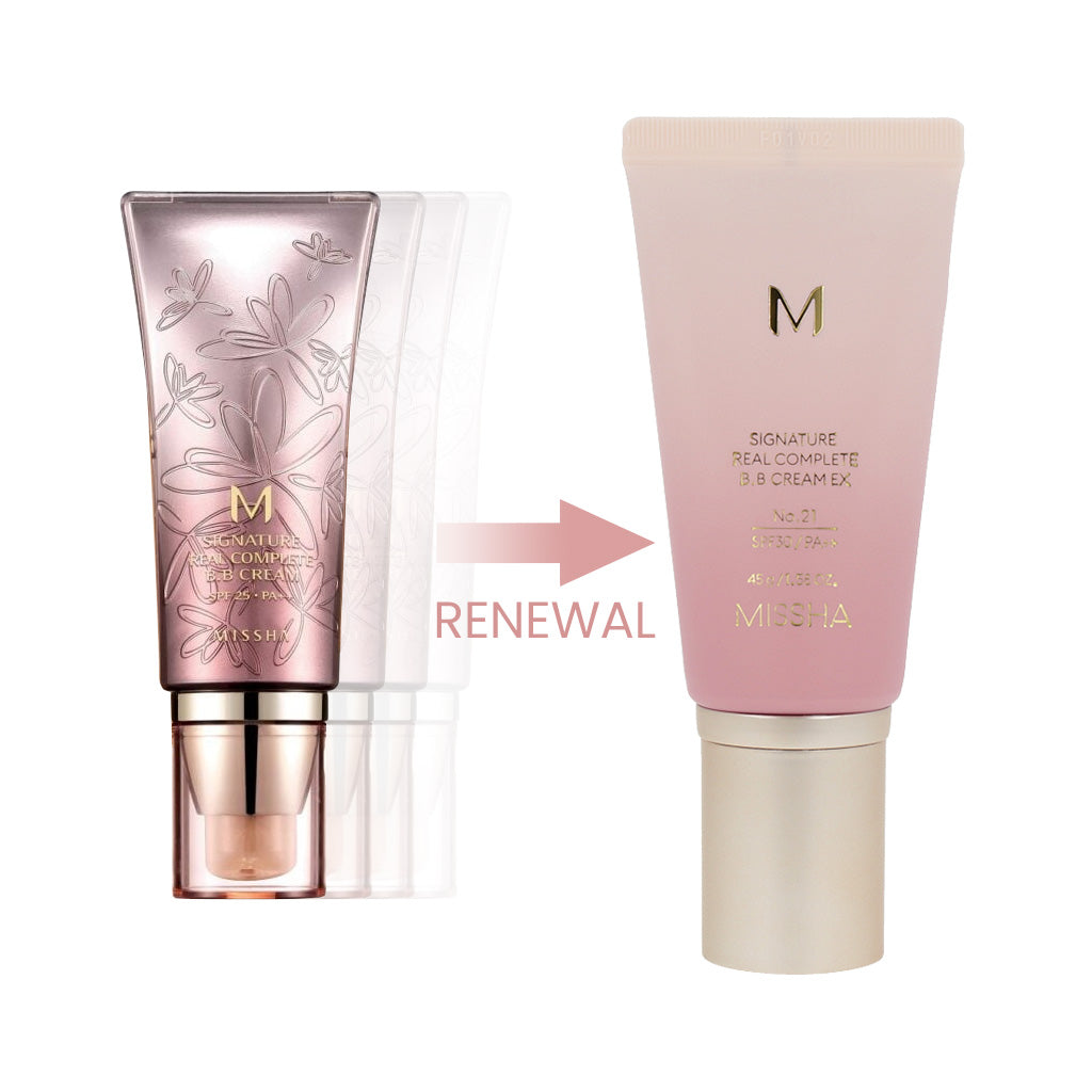 MISSHA Signature Real Complete BB Cream SPF25 PA++ 45g RENEWAL (2 shades) - Dodoskin