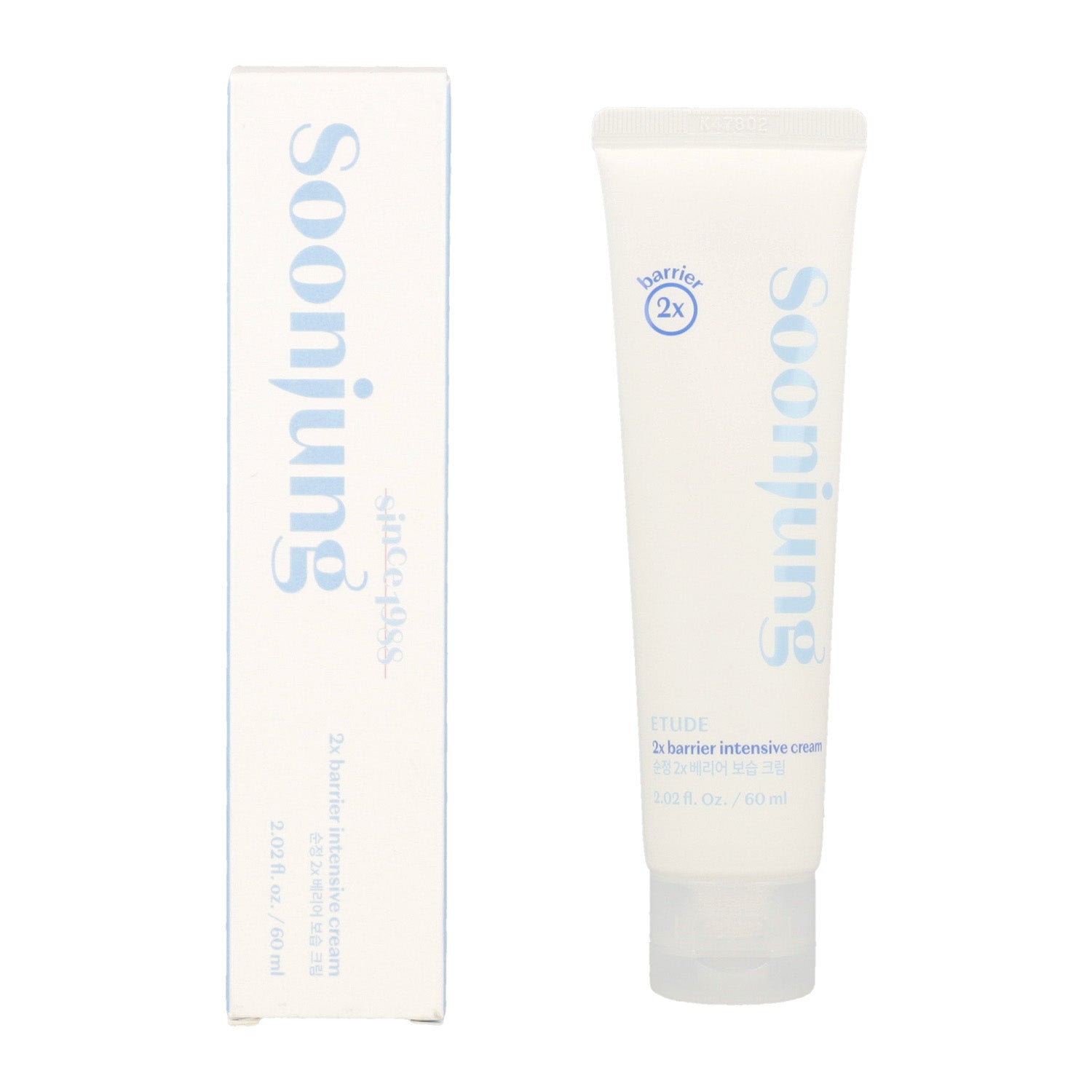 ETUDE HOUSE SoonJung 2x Barrier Intensive Cream 60ml - DODOSKIN