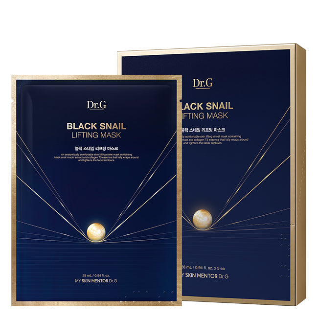 DR.G Black Snail Lifting Mask 28ml *5ea - DODOSKIN