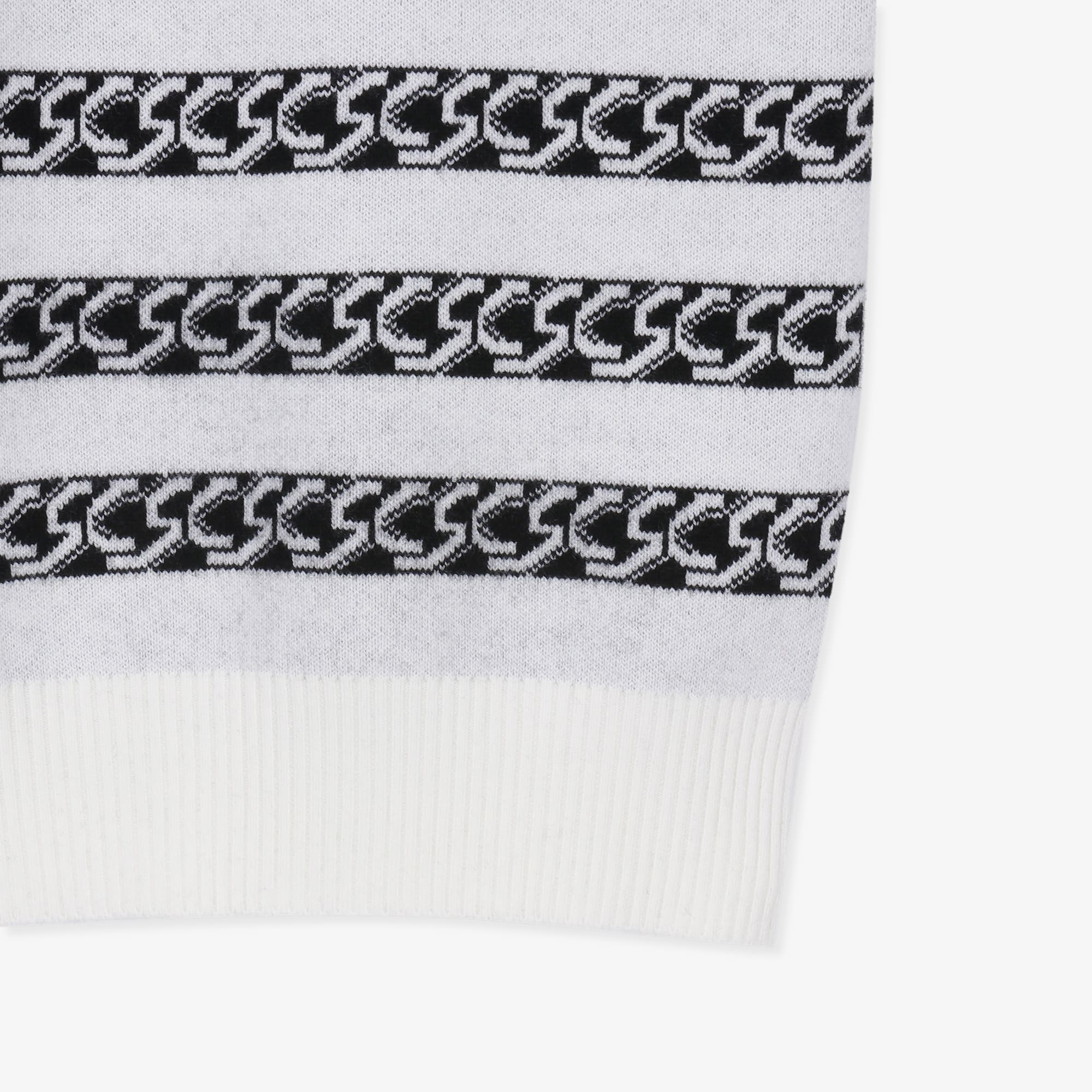 Women's SC Chain Collar Knit - White