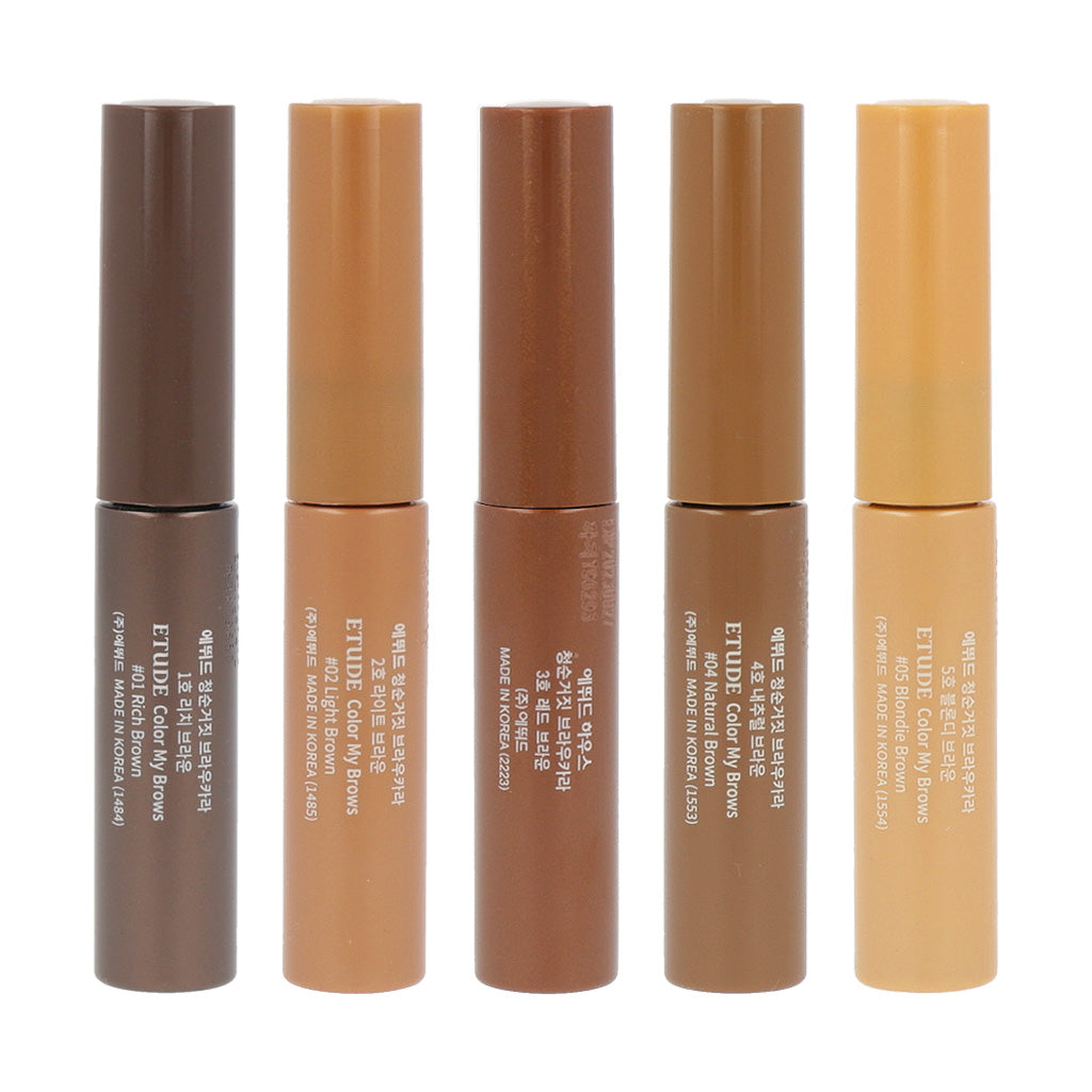 ETUDE HOUSE Color My Brows 4.5g (5 Colors) - Dodoskin