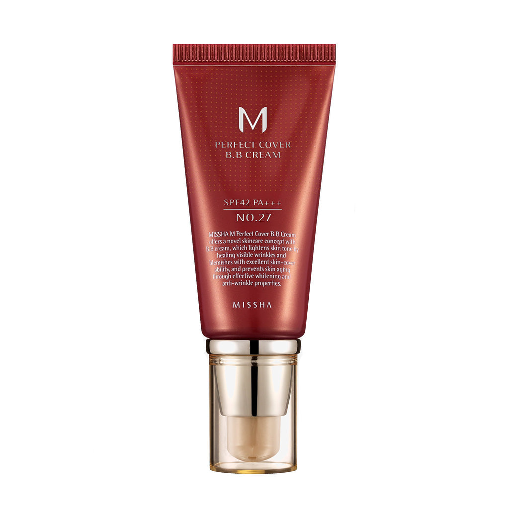 MISSHA M Perfect Cover BB Cream SPF42 PA+++ 50ml #13 #21 #23 #27 - Dodoskin