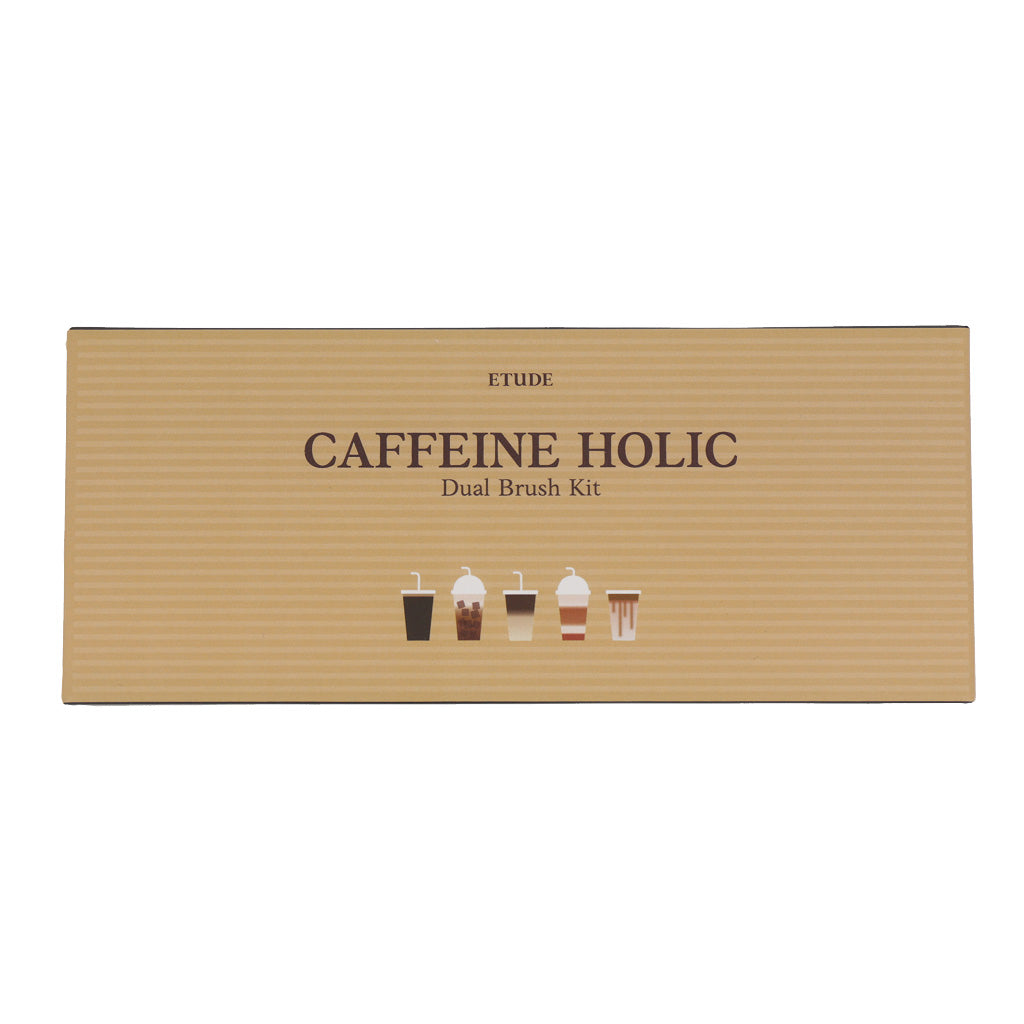 ETUDE HOUSE Play Color Eyes Dual Brush Kit #Caffeine Holic - Dodoskin