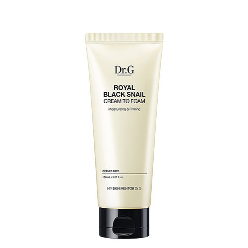 [Dr.G] ROYAL BLACK SNAIL CREAM TO FOAM 150ml - Dodoskin